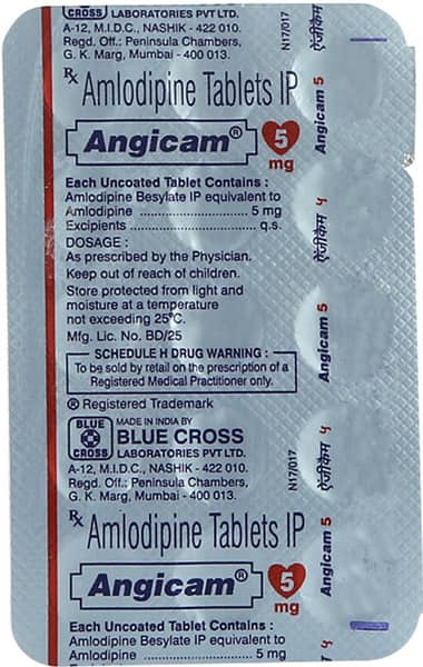 Angicam 5mg Strip Of 15 Tablets