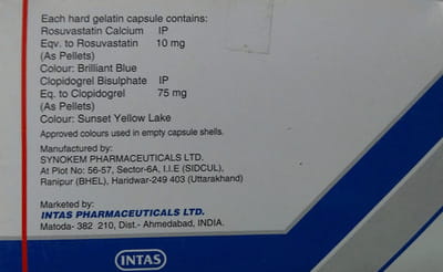 Preva Rs 10mg Strip Of 10 Capsules