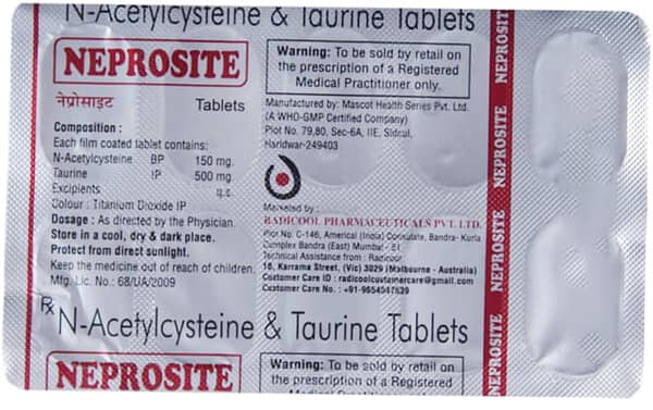 Neprosite Strip Of 10 Tablets