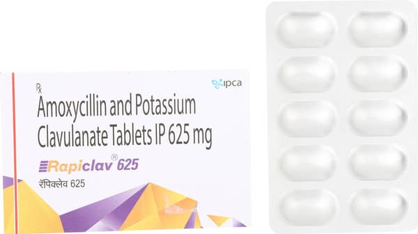 Rapiclav 625 Tablet