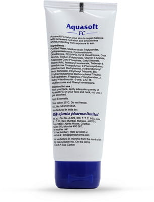Aquasoft Fc Advanced Tube Of 100gm Cream
