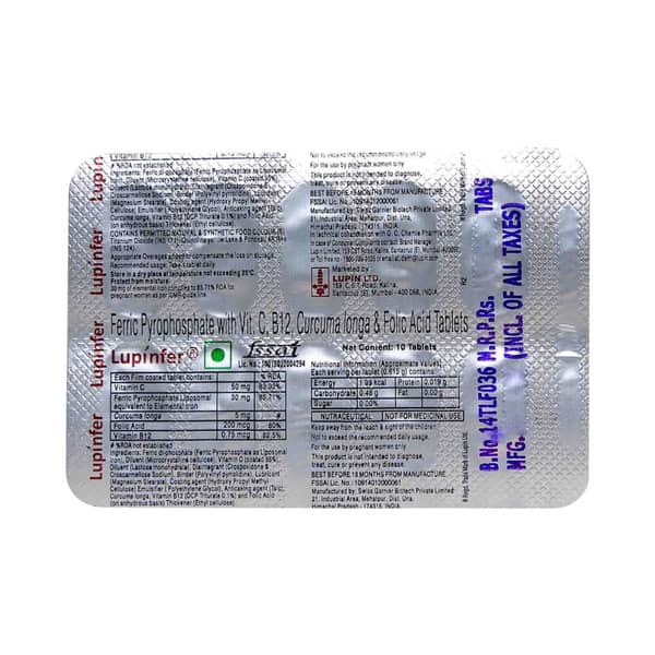 Lupinfer Strip Of 10 Tablets