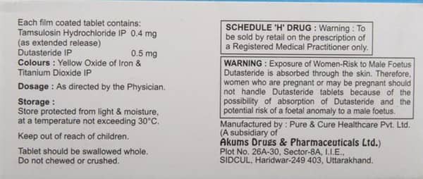 Prostado D Strip Of 10 Tablets