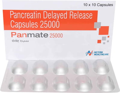 Panmate 25000 Strip Of 10 Capsules