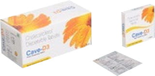 Cave D3 60K Strip Of 4 Tablets