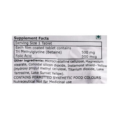 Folmet Nm Strip Of 10 Tablets