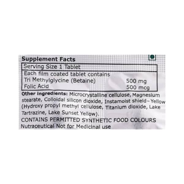 Folmet Nm Strip Of 10 Tablets