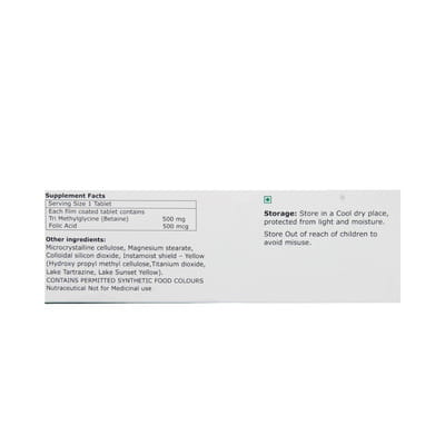 Folmet Nm Strip Of 10 Tablets