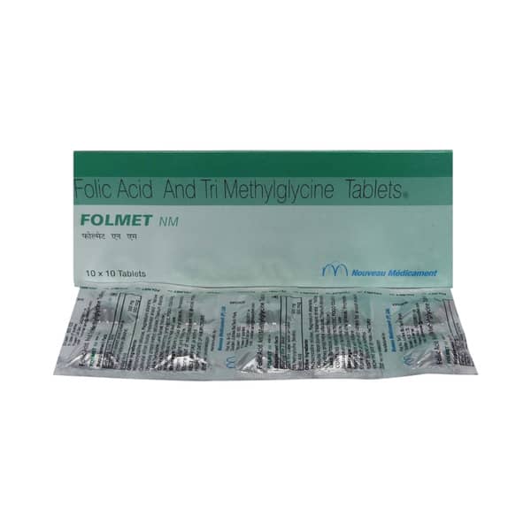 Folmet Nm Strip Of 10 Tablets