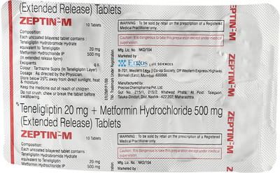 Zeptin M Strip Of 10 Tablets