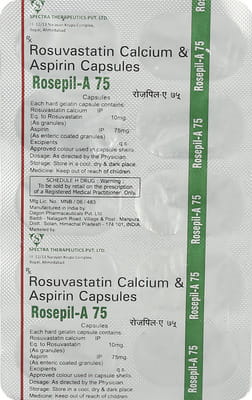Rosepil A 75mg Strip Of 10 Capsules