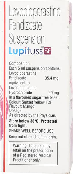 Lupituss Sf Bottle Of 100ml Suspension