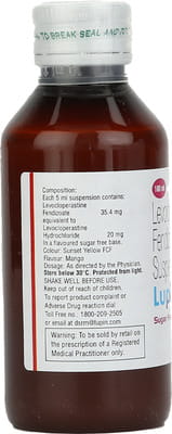 Lupituss Sf Bottle Of 100ml Suspension