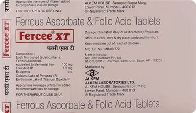 Fercee Xt Strip Of 10 Tablets