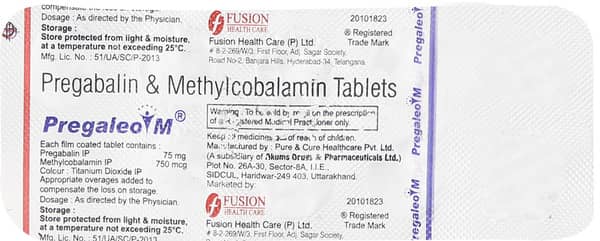 Pregaleo M Strip Of 10 Tablets