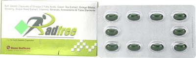 Radfree Strip Of 10 Capsules