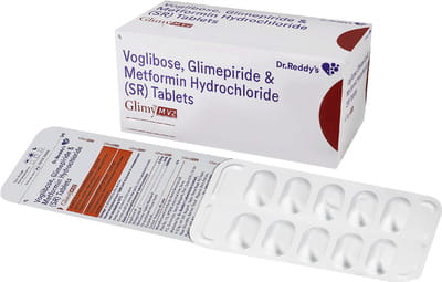 Glimy Mv 2mg Strip Of 10 Tablets