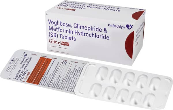 Glimy Mv 2mg Strip Of 10 Tablets