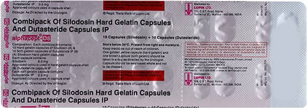 Alphacept D 8mg Combi Kit Strip Of 20 Capsules