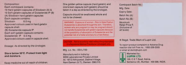 Alphacept D 8mg Combi Kit Strip Of 20 Capsules