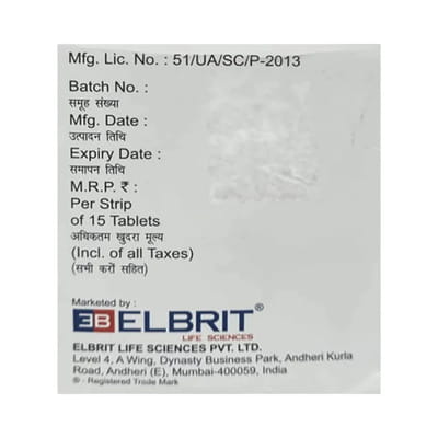 Calbrit Strip Of 15 Tablets