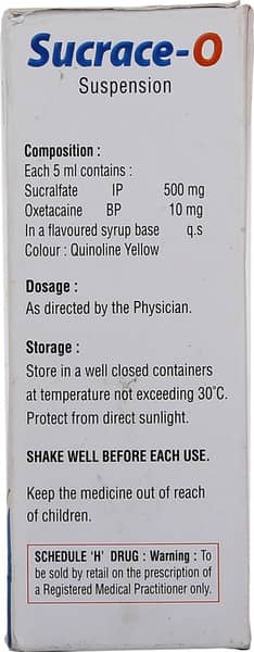 Sucrace O Bottle Of 200ml Suspension