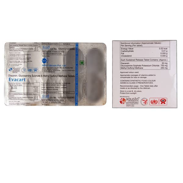 Evacart Strip Of 10 Tablets