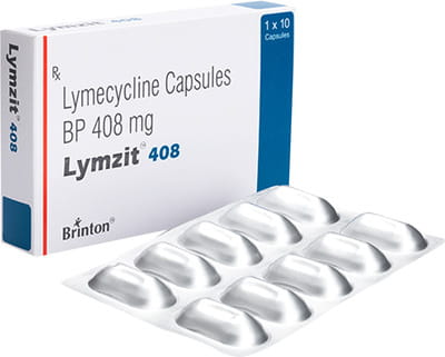 Lymzit 408mg Strip Of 10 Capsules