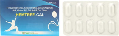 Hemtree Cal Strip Of 10 Tablets
