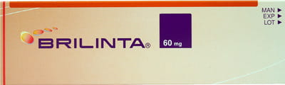 Brilinta 60mg Strip Of 14 Tablets