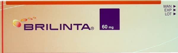 Brilinta 60mg Strip Of 14 Tablets