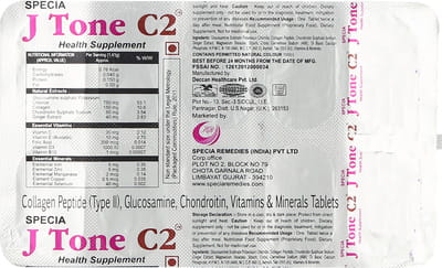 J Tone C2 Strip Of 10 Tablets