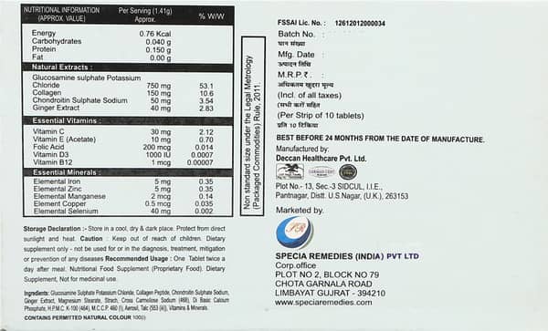 J Tone C2 Strip Of 10 Tablets