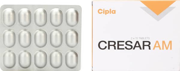 Cresar Am 40mg Strip Of 15 Tablets