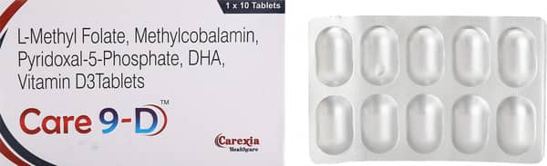 Care 9 D Strip Of 10 Tablets