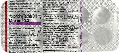 Moxon 0.3mg Strip Of 10 Tablets