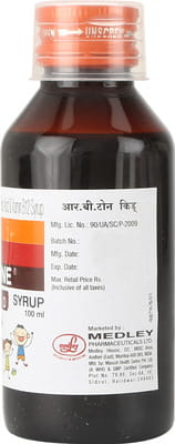 R B Tone Kid Bottle Of 100ml Syrup