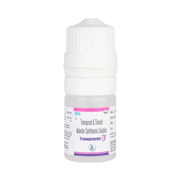 Travoprostin T Bottle Of 5ml Ophthalmic Solution