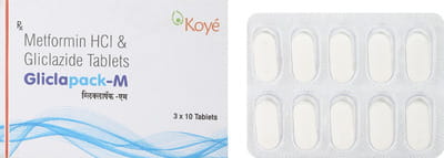 Gliclapack M Strip Of 10 Tablets