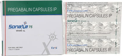 Sonaxa 75mg Strip Of 15 Capsules