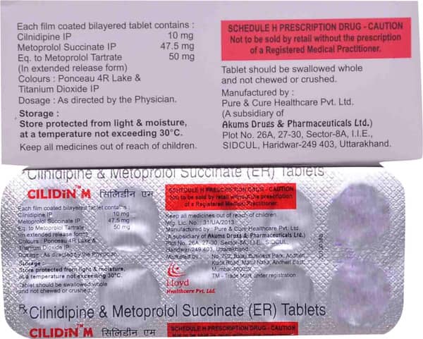 Cilidin M Strip Of 10 Tablets