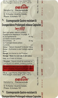 Somi Dsr Strip Of 10 Capsules