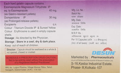 Somi Dsr Strip Of 10 Capsules