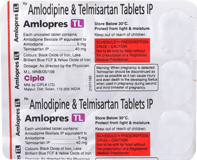 Amlopres Tl Strip Of 15 Tablets