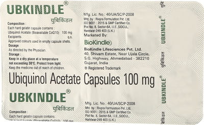 Ubkindle 100mg Strip Of 10 Capsules