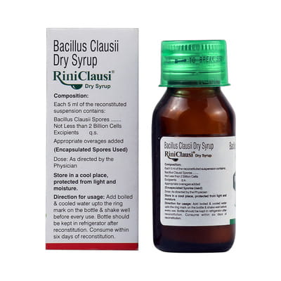 Riniclausi Bottle Of 30ml Dry Syrup