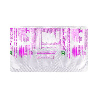 ईसीग्लोजी 10 टैबलेट्स की स्ट्रिप