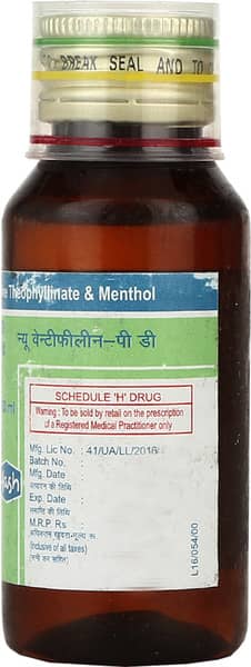 New Ventiphylline Pd Bottle Of 60Ml Oral Liquid