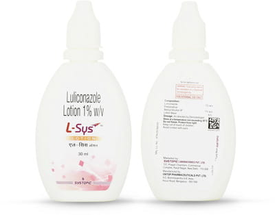 L Sys 1% Bottle Of 30ml Lotion