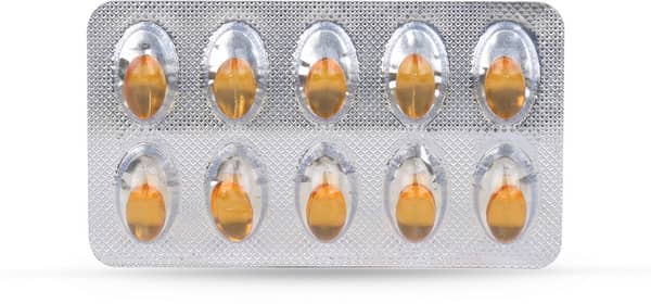 D Gain 60000iu Strip Of 10 Softgel Capsules